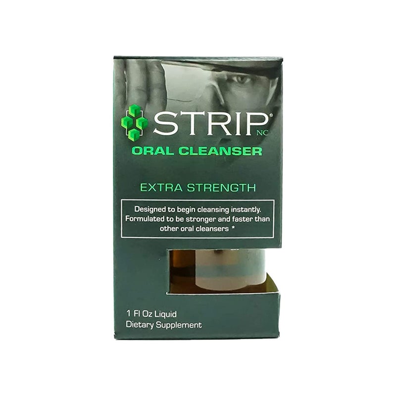 Strip Detox Oral Cleanser Extra Strength Instant Cleansing Potent Deep System Cleanser Formulated to Be Stronger Faster Than Other Oral Cleansers 1 oz